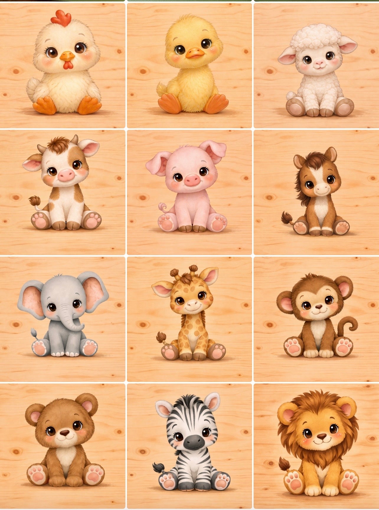 Little Learners Animal Puzzle Set